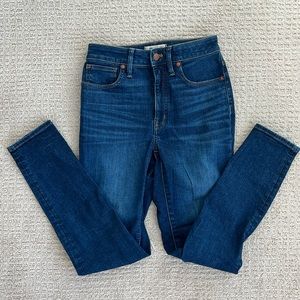 NEW! Madewell Curvy High-Rise Skinny Jeans in Lanette Wash Size 27 NA881